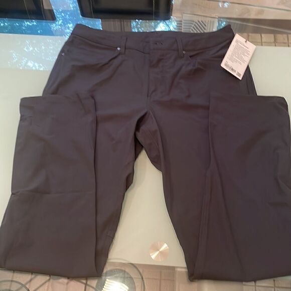 Lululemon NWT abc pant relaxed 34l 5 pocket jean stretchy - Picture 4 of 13